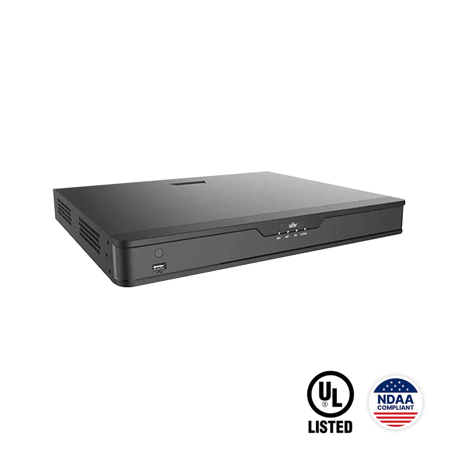 NVR302-08S-P8 – Professional 8-Channel 4K PoE Network Video Recorder with Dual SATA and Ultra265 Support