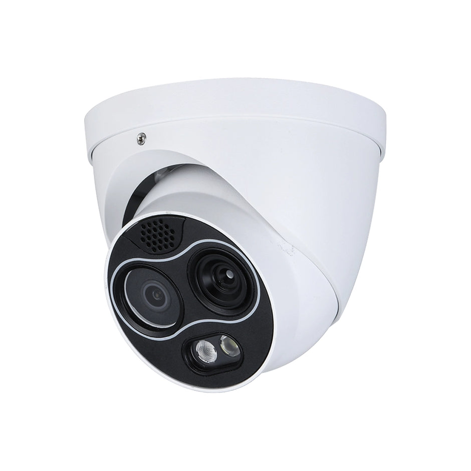 SCO-DEC-IDW22 — WizSense Dual-Spectrum Thermal Network Turret Camera