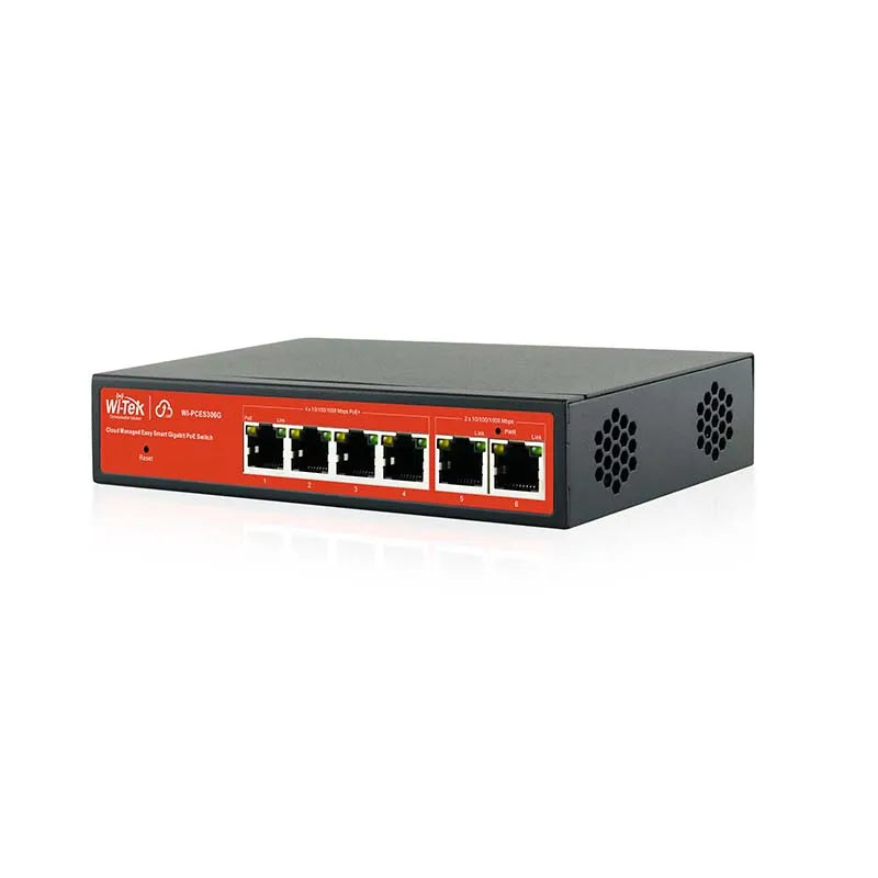 WI-PCES306G : 6-Port Gigabit Smart Cloud PoE Switch (65W)