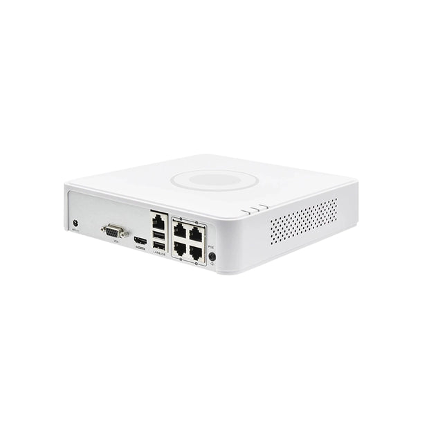 DS-HiLookI-NVR-104-B/4P : 4-ch Mini 1U 4 PoE  NVR