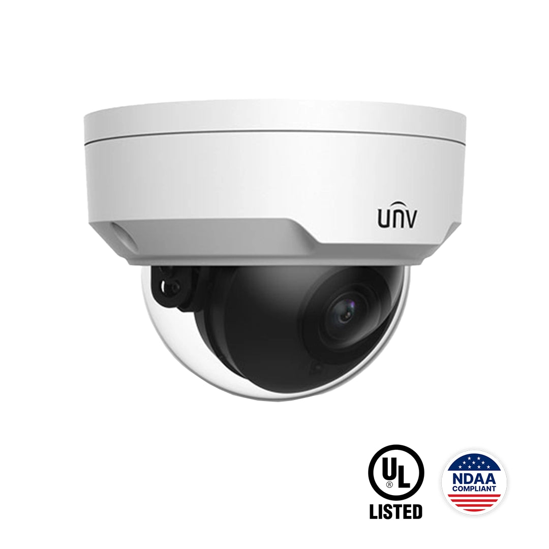 SC-3142-IGS-F28 – 4MP NDAA-Compliant Vandal-Resistant Dome Camera