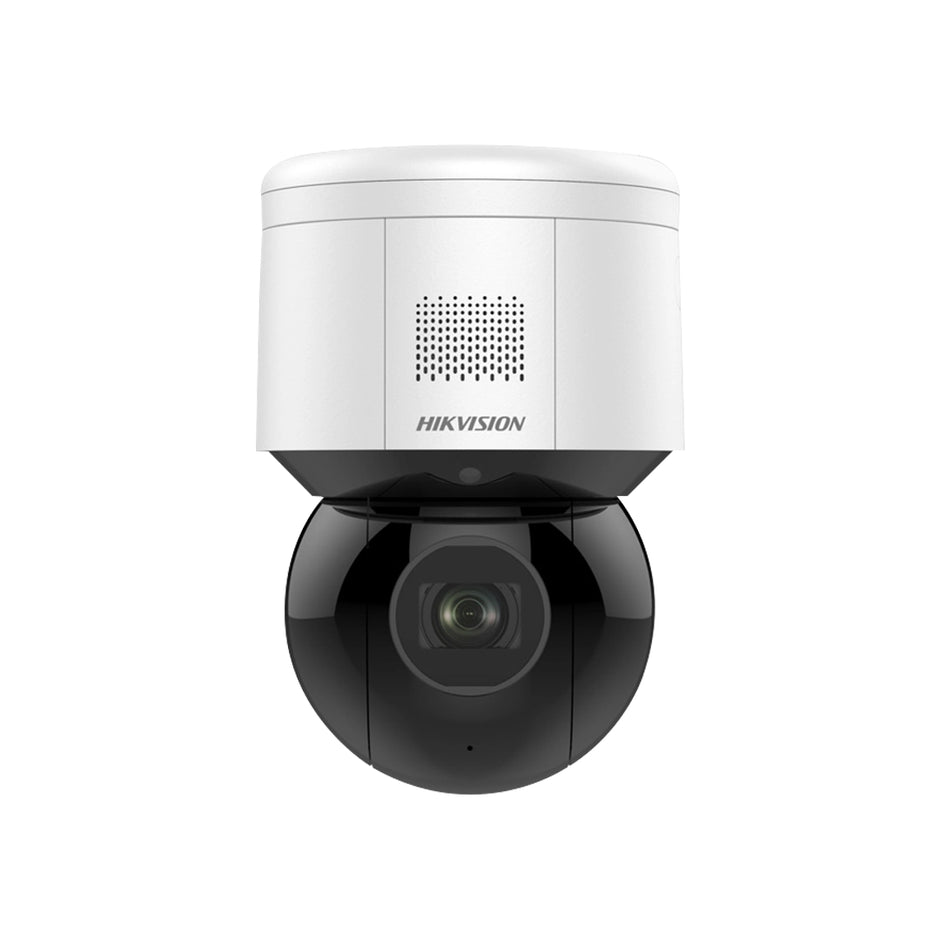 DS-2DE3A404IW-DE/W; 3-inch 4 MP 4x Zoom IR Wi-Fi Mini PT Dome Network Camera