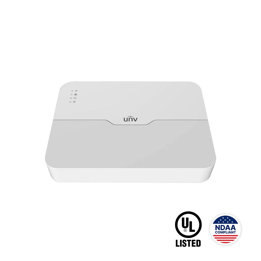 NVR301-08LX-P8 – 8-Channel 4K PoE Network Video Recorder