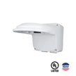 TR-JB07/WM03-F-IN : Fixed Dome Outdoor Wall Mount with Back Outlet