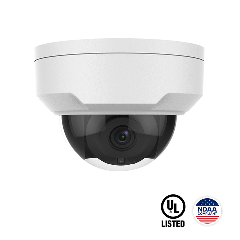 SC-3142-IGS-F28 : 4MP NDAA-Compliant Vandal-Resistant Dome Camera