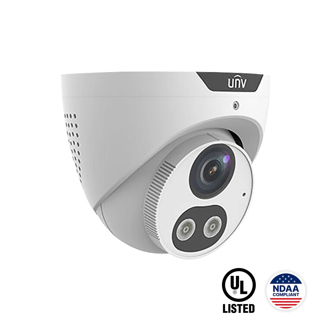 PC3618SB-ADF28KMC-I0 : 8MP Tri-Guard Fixed Dual-Light Turret Network Camera