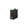 SP3006F-BT : Industrial 4-Port PoE++ Gigabit Switch with Dual SFP Uplink (802.3bt 90W).