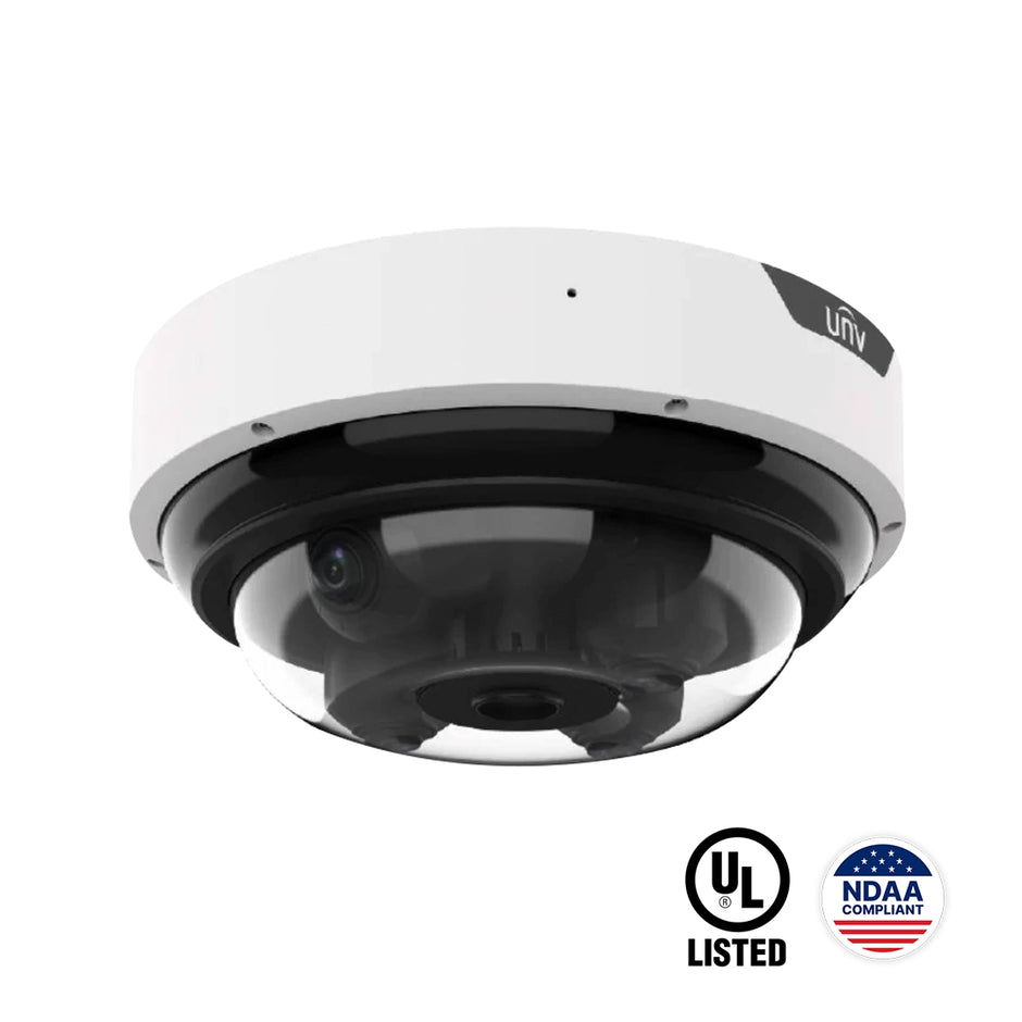 IPC8645EA-ADZKM-I1 : 20MP 4-Directional Super Starlight Panoramic Dome Camera