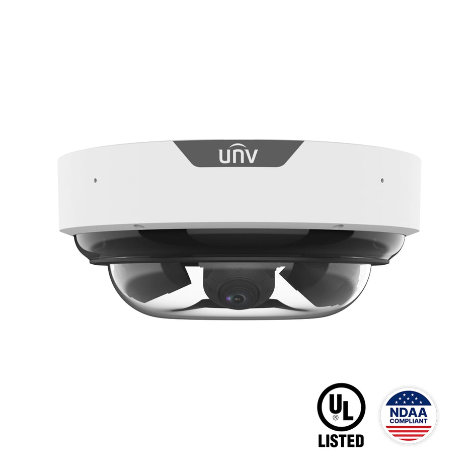 IPC8645EA-ADZKM-I1 : 20MP 4-Directional Super Starlight Panoramic Dome Camera