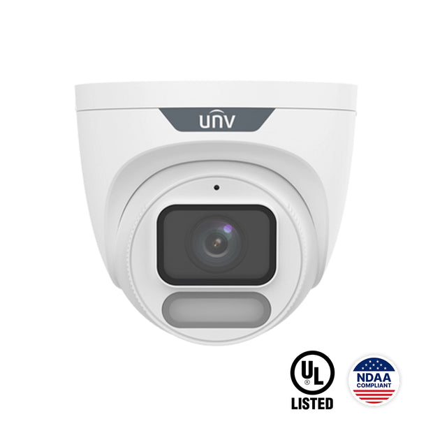 IPC3628SR-ADF28KM-WP : 8MP ColorHunter Wise-ISP Warm Light Turret Network Camera