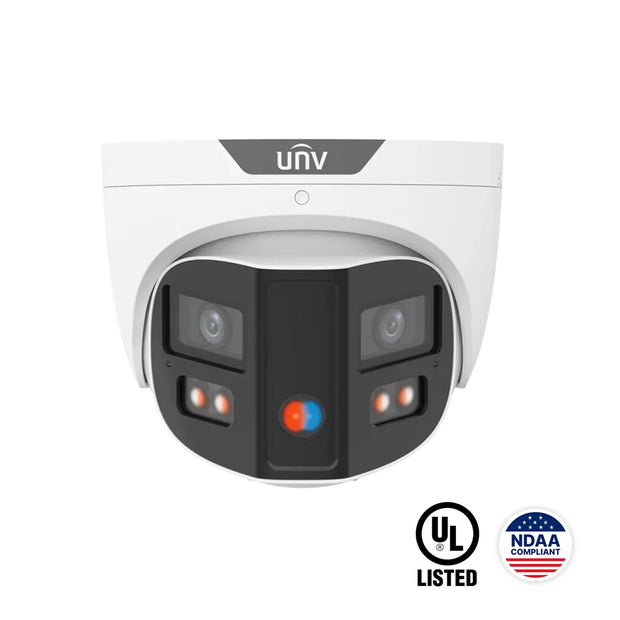 IPC3K28SE-ADF28KMC-DL-I0 : 8MP Double-Light Alarm Binocular Eyeball Network Camera