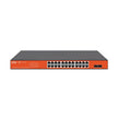 WI-PCES326GF : 24-Port Gigabit PoE+ Cloud-Managed Switch with Dual SFP Uplinks