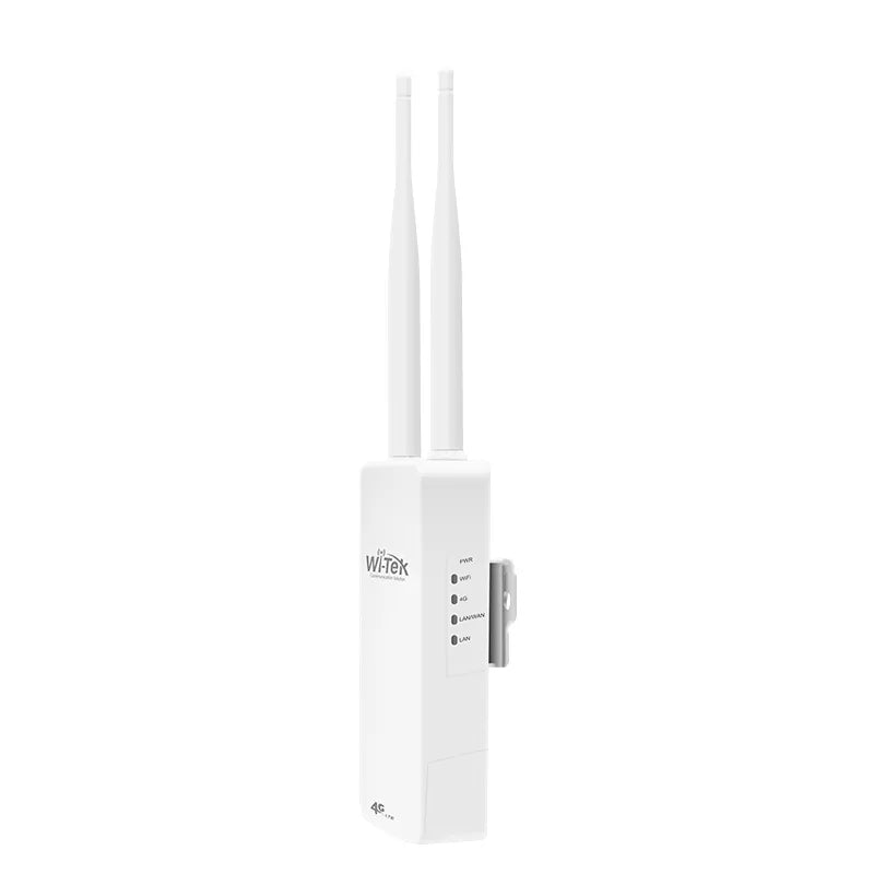 WI-LTE117-O : Outdoor 4G LTE Router with 48V PoE Output | High-Speed CAT4 Connectivity