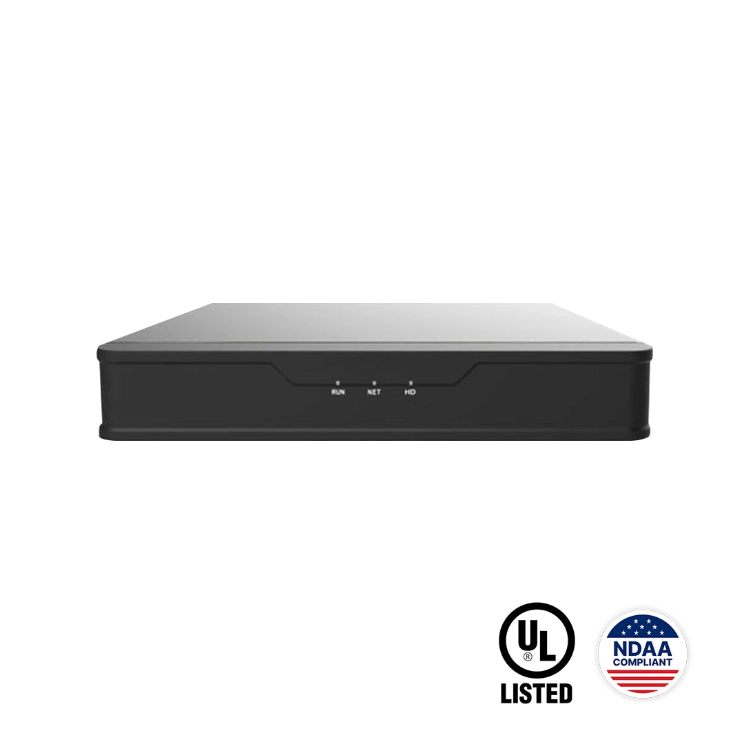 OCB-UNNVR402-08F2-P8 – 8-Channel Professional NVR with Ultra 265, 4K HDMI Output and Integrated 8-Port PoE