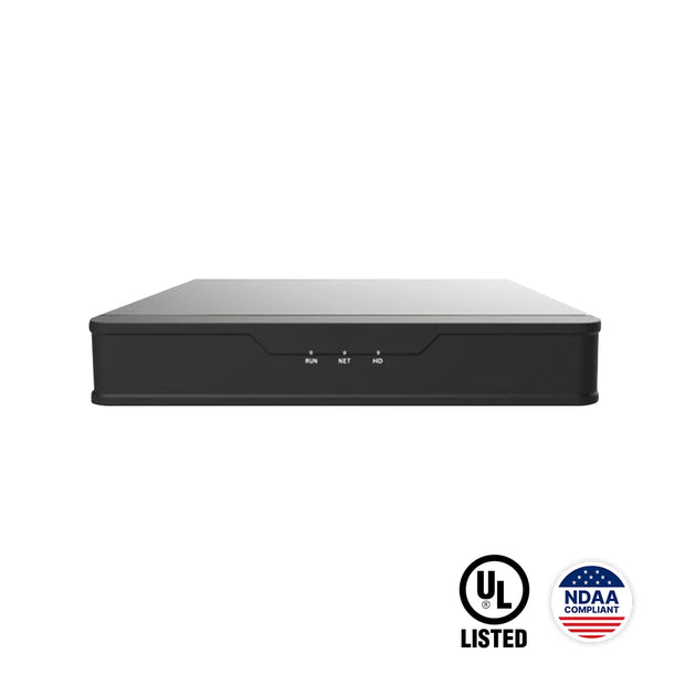 OCB-UNNVR402-08F2-P8 – 8-Channel Professional NVR with Ultra 265, 4K HDMI Output and Integrated 8-Port PoE