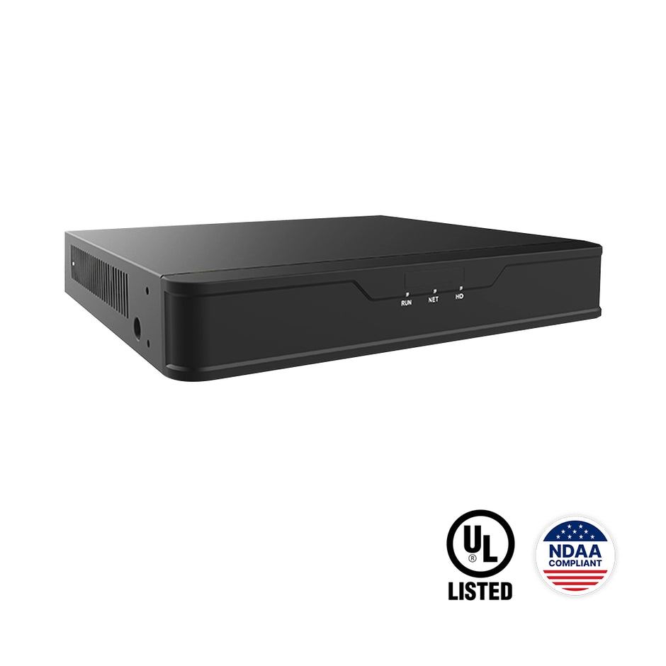OCB-UNNVR402-08F2-P8 – 8-Channel Professional NVR with Ultra 265, 4K HDMI Output and Integrated 8-Port PoE