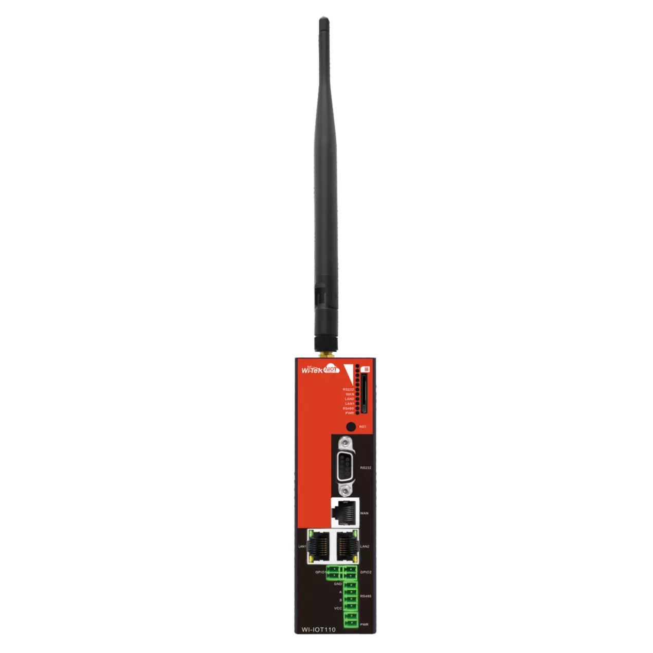 WI-IOT110 : Industrial 4G LTE M2M Router with PoE Output and Cloud Layer-2 Management