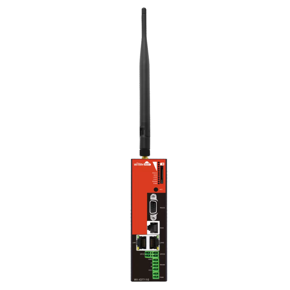 WI-IOT110 : Industrial 4G LTE M2M Router with PoE Output and Cloud Layer-2 Management
