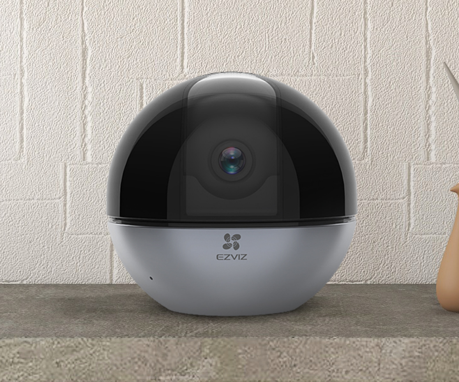 CS-C6W-A0-3H4WF : EZVIZ 2K Pan & Tilt Smart Wi-Fi Camera | 360° Coverage