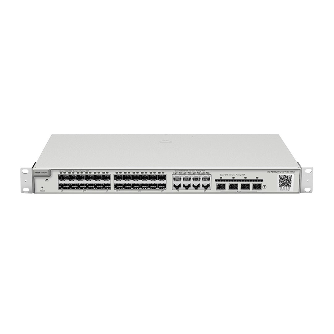 RG-NBS5200-24GT4XS : 24-Port Layer 3 Gigabit Cloud-Managed Switch with 10G Uplink