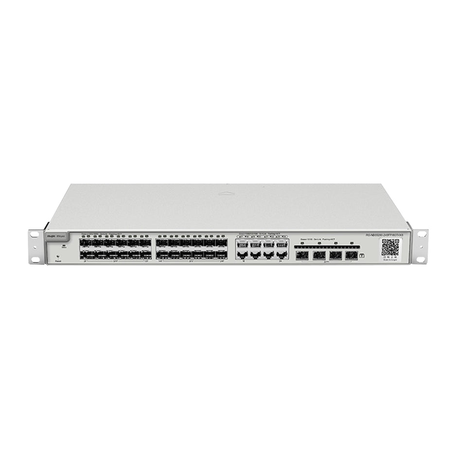 RG-NBS5200-24GT4XS : 24-Port Layer 3 Gigabit Cloud-Managed Switch with 10G Uplink