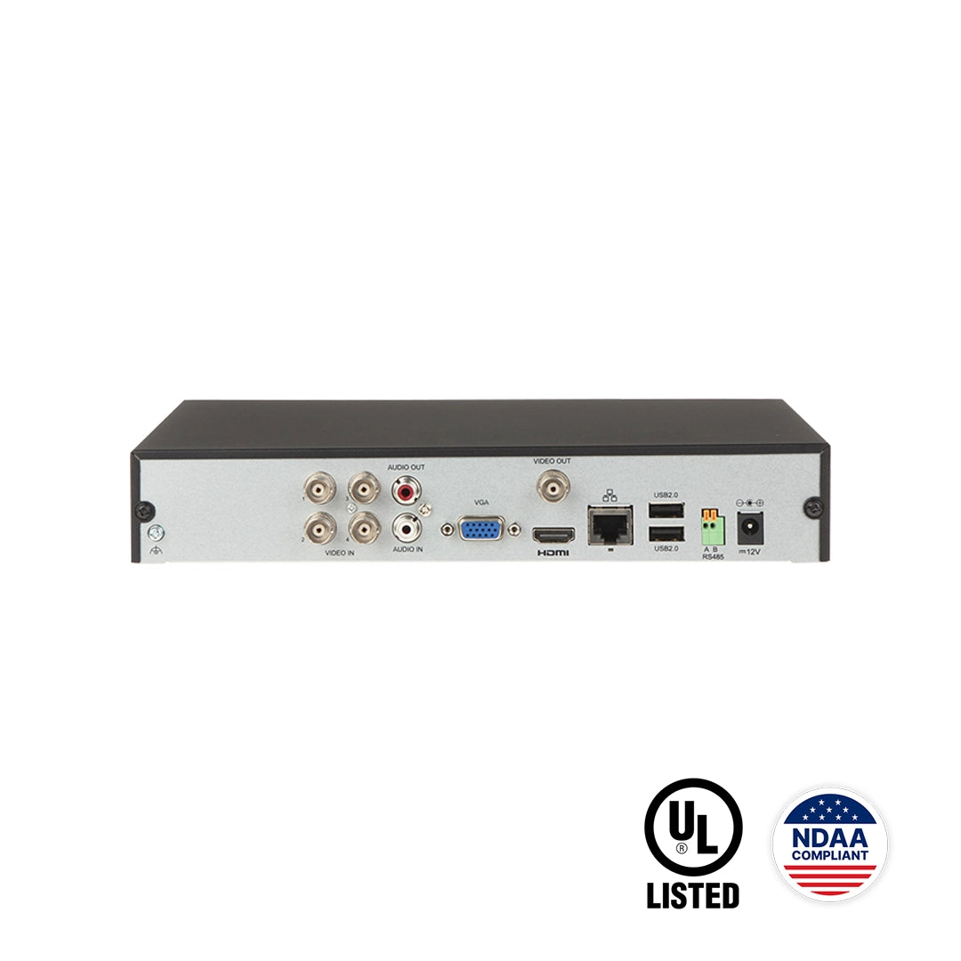 XVR301-04Q – 4-Channel H.265 Pentabrid Digital Video Recorder