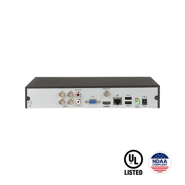 XVR301-04Q – 4-Channel H.265 Pentabrid Digital Video Recorder