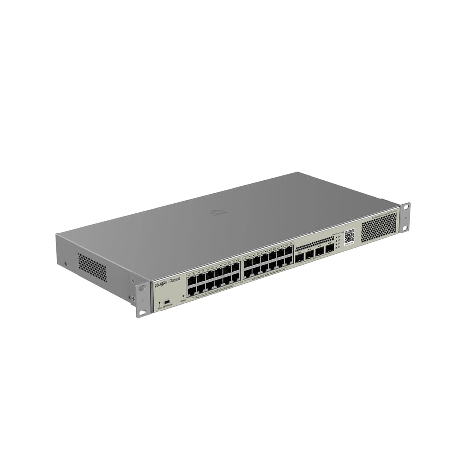 RG-NBS3100-24GT4SFP-P : 28-Port Gigabit L2 Cloud-Managed PoE Switch for Professional Surveillance and Networking