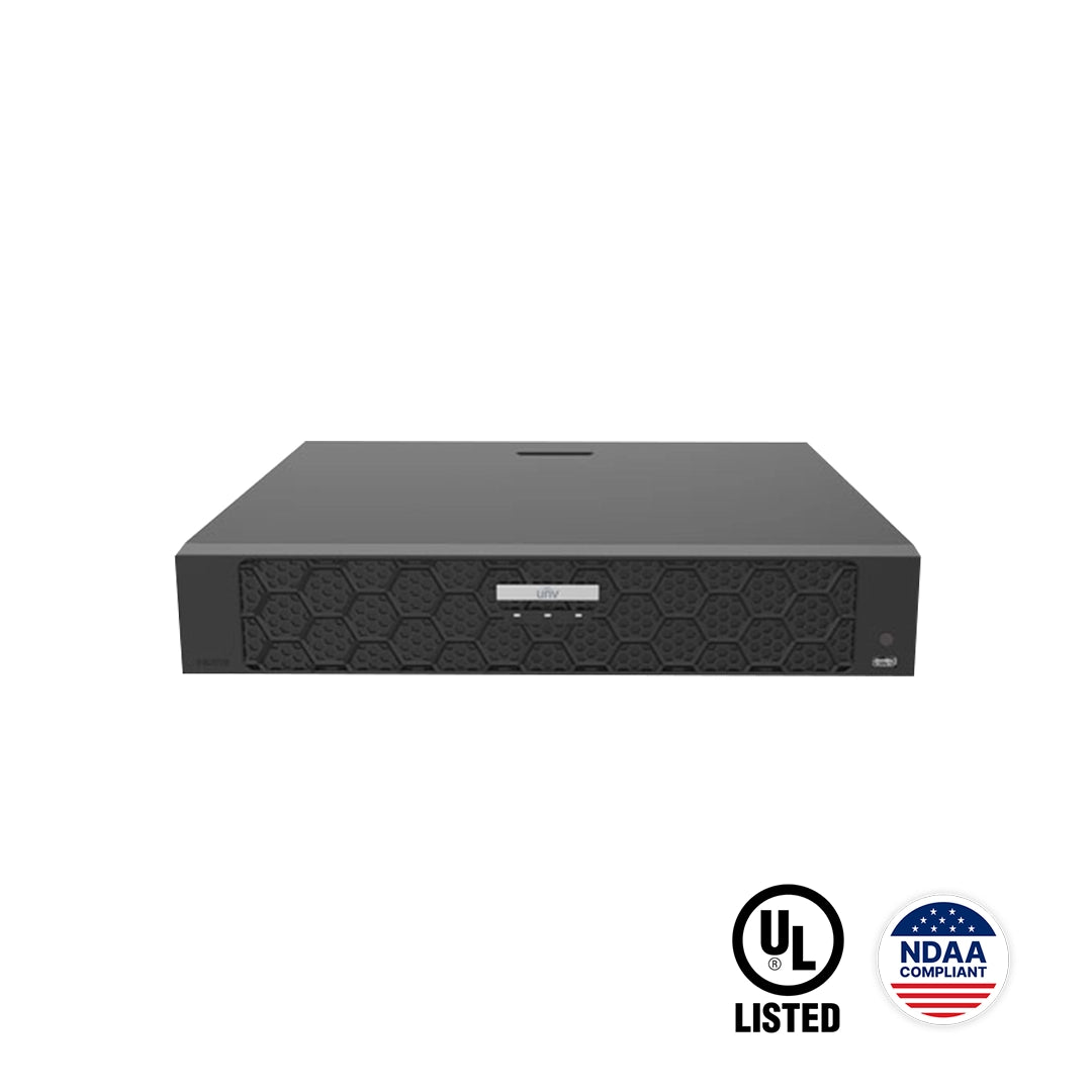 NVR504-32B-P16 : 32-Channel PoE Network Video Recorder with 16MP Recording