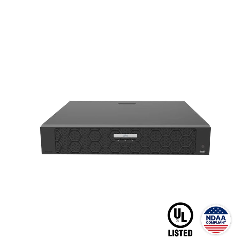 NVR504-32B-P16-IQ : 32-Channel 16 PoE 1.5U Enterprise Network Video Recorder