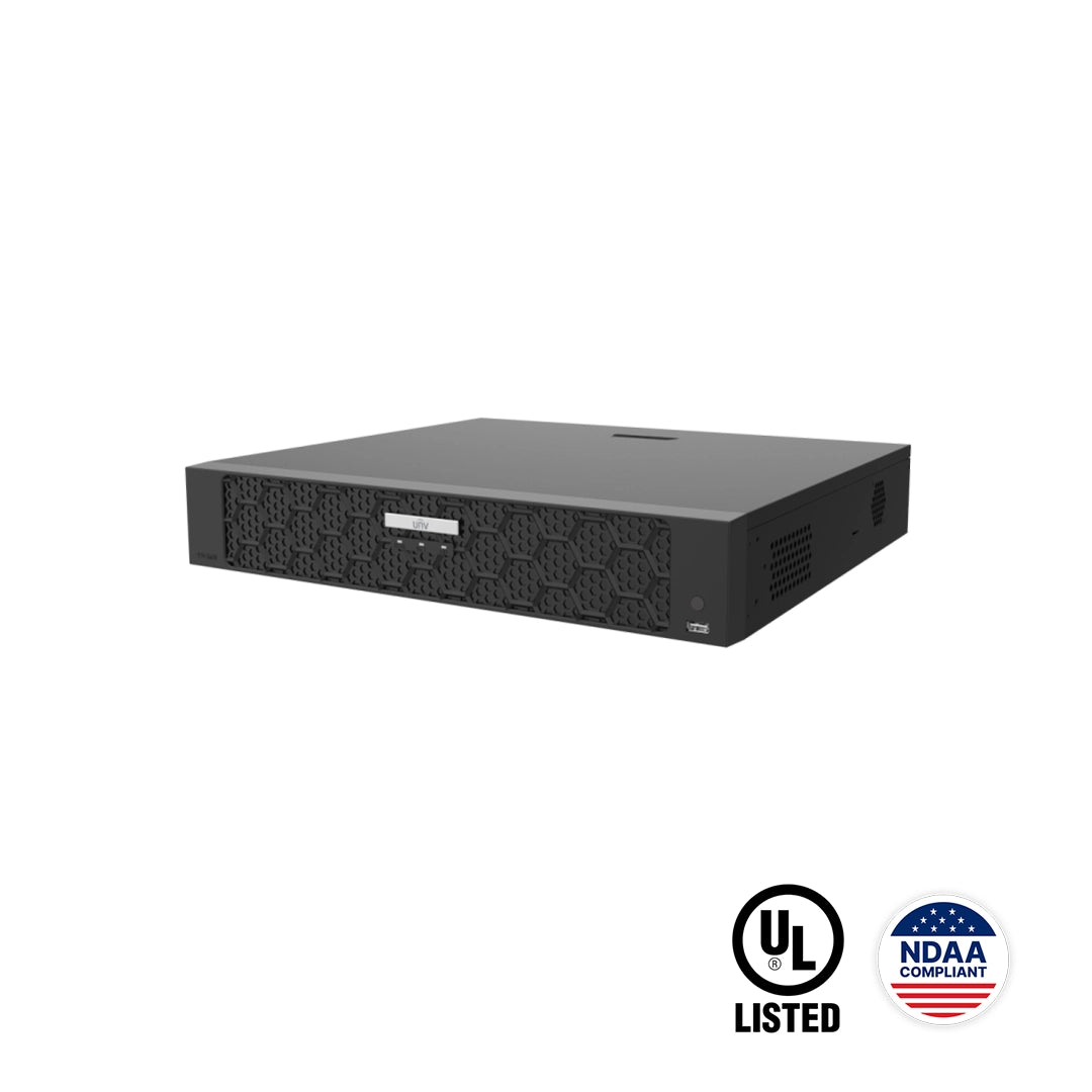 NVR504-32B-P16 : 32-Channel PoE Network Video Recorder with 16MP Recording