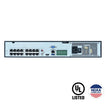 NVR504-32B-P16 : 32-Channel PoE Network Video Recorder with 16MP Recording