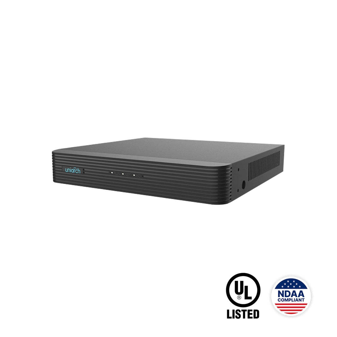 NVR-108E2-P8 – 8-Channel 4K PoE Network Video Recorder.