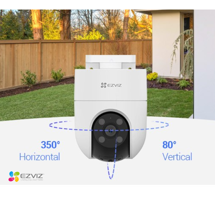 CS-H8c-R200-1J5WKFL : EZVIZ H8c 2K Smart Pan & Tilt Wi-Fi Camera ...