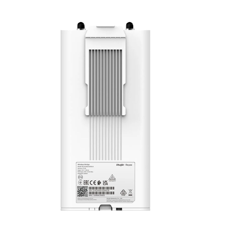 RG-AirMetro550G-B : Ruijie RG-AirMetro Wireless Radio Link Base Station