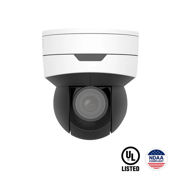 SC-6252W-5X-PTZ – 5MP PTZ IP Camera with 5× Optical Zoom, Two-Way Audio, Indoor Dome, White