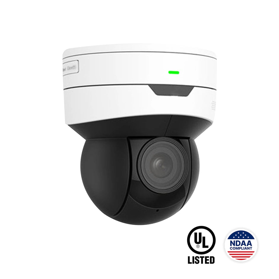 SC-6252W-5X-PTZ – 5MP PTZ IP Camera with 5× Optical Zoom, Two-Way Audio, Indoor Dome, White