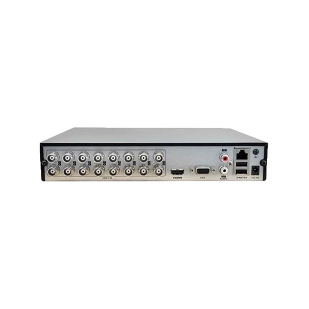DS-HilookI-DVR-216Q-M1 : 16-ch 1080p DVR with deep learning, efficient compression, multiple inputs.