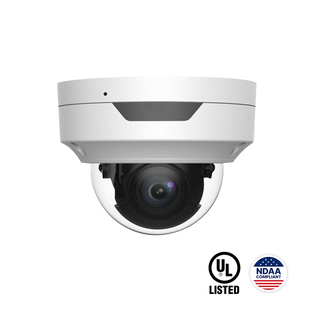 SCO-UNIPC4644-BEZK-4MP Motorized Varifocal Dome Camera with 40m IR and True WDR