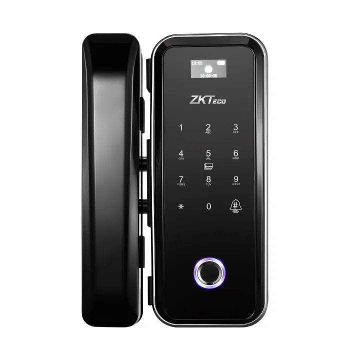 GL300 : Smart Glass Door Lock with Multi-Authentication Access Control