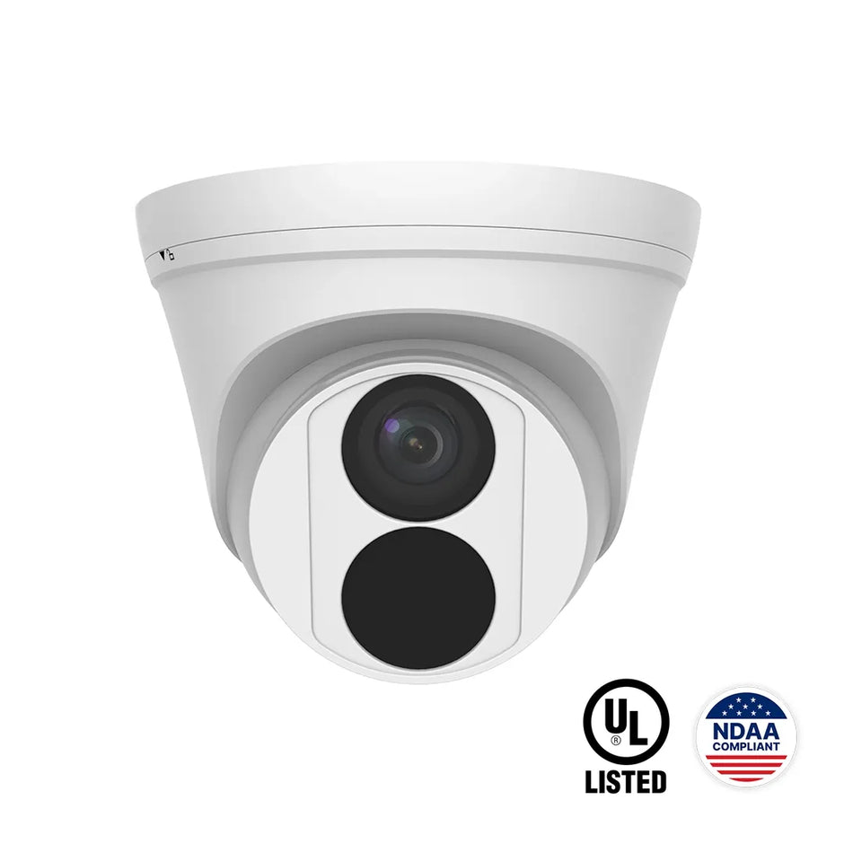 SC-3242-IGS-F28 : 4MP Vandal-Resistant IR Fixed Dome Network Camera with PoE