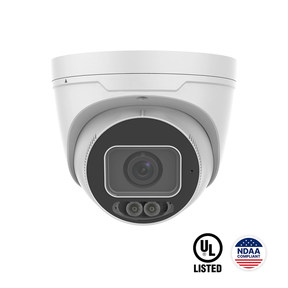 SCO-UNIPC4748-BEZK : 4K LightHunter Motorized Varifocal Vandal-Resistant Eyeball Network Camera