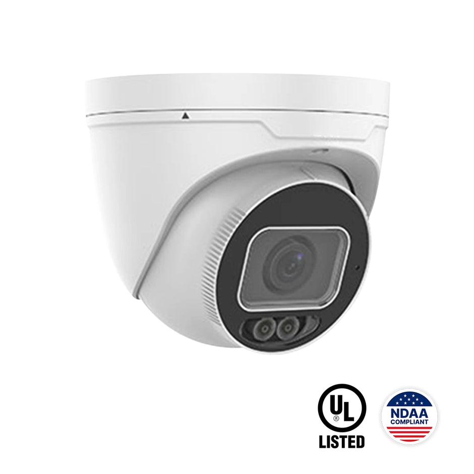SCO-UNIPC4748-BEZK : 4K LightHunter Motorized Varifocal Vandal-Resistant Eyeball Network Camera