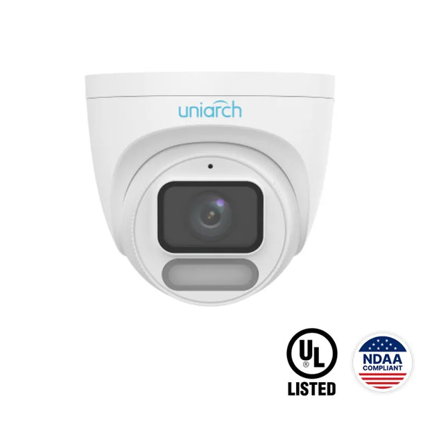 IPC-T244-ADF28K-WP : 4MP ColorHunter Wise-ISP Turret Network Camera