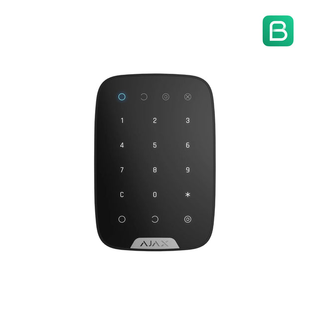 21504.12.BL3 : Ajax KeyPad (9NA) : Wireless Touch-Sensitive Security Keypad