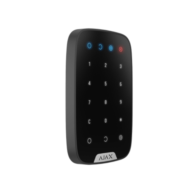 21504.12.BL3 : Ajax KeyPad (9NA) : Wireless Touch-Sensitive Security Keypad