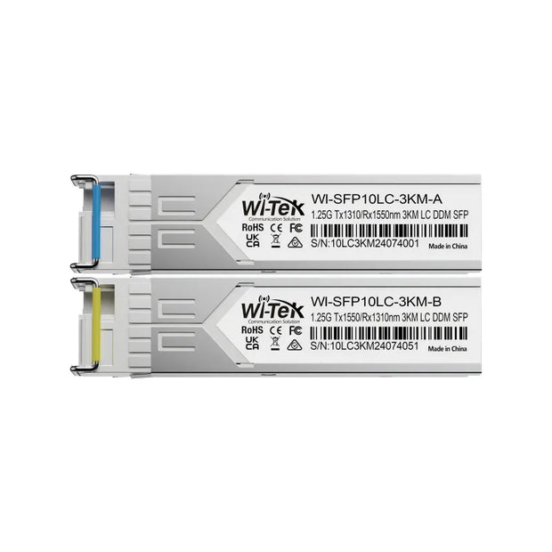 WI-SFP10LC-3KM – 1.25Gbps Single-Mode Single Fiber SFP Transceiver (3km)