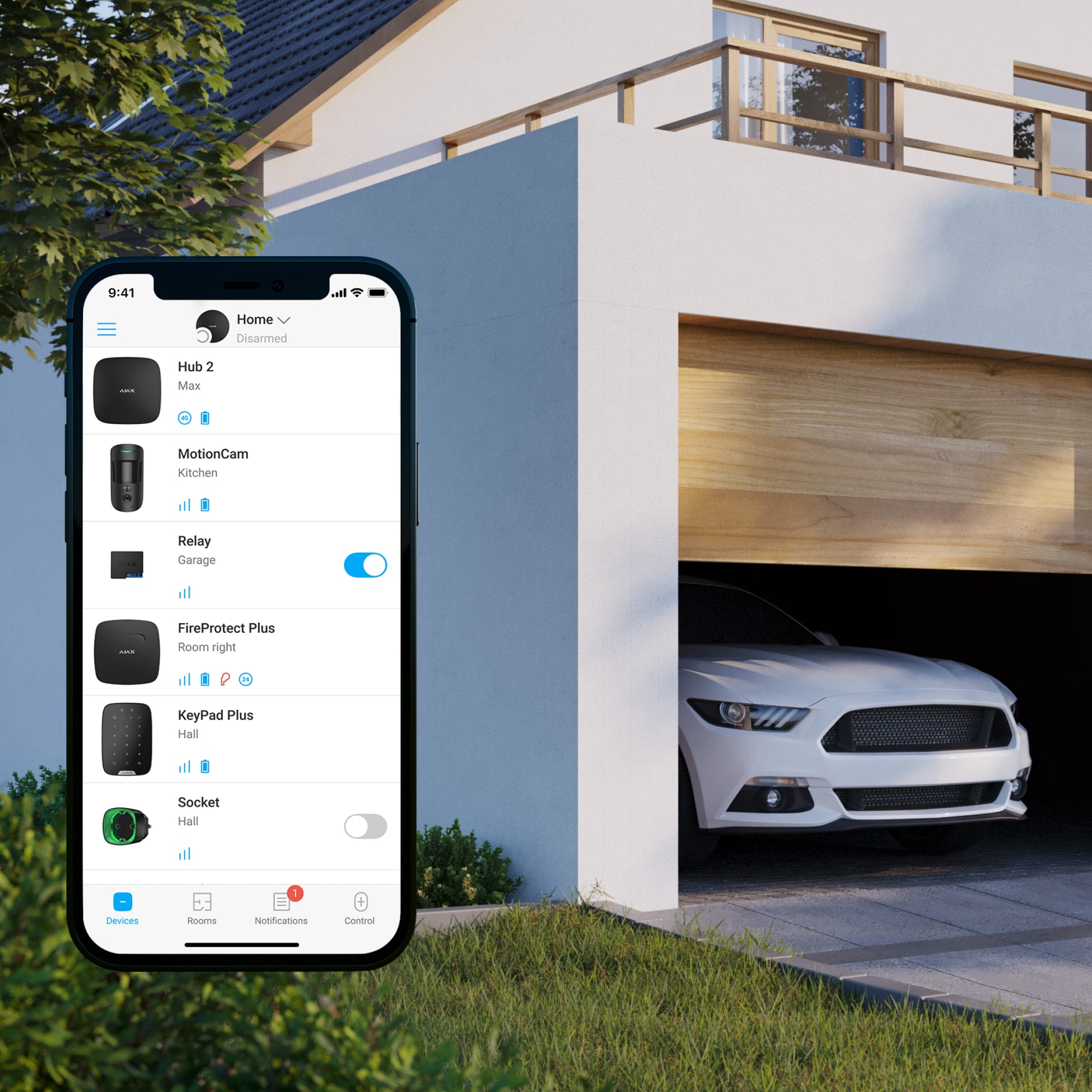 26762.03.WH3 : Ajax DoorProtect (9NA) White