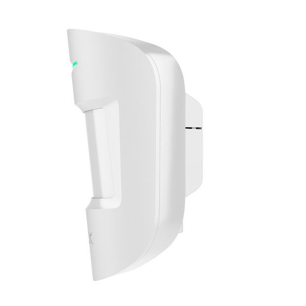 28267.06.WH3 : Ajax CombiProtect (9NA) White – Wireless PIR Motion & Glass Break Detector.