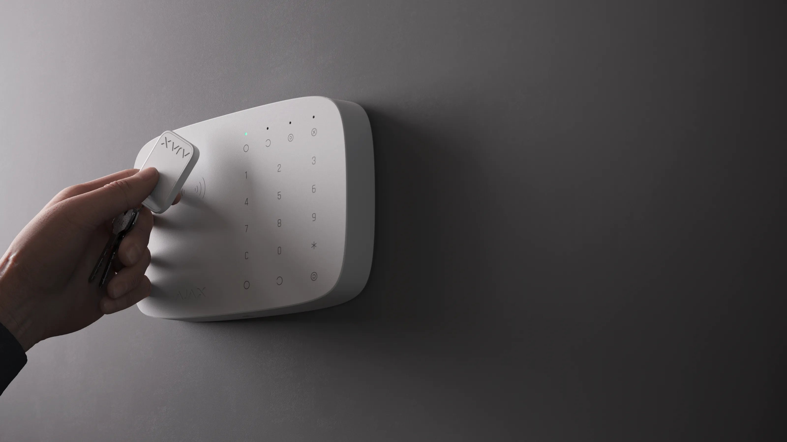 28296.91.WH3 : Ajax Keypad Combi (9NA) white